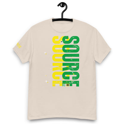 SOURCE Life and Strength Accent Yellow/Green T-Shirt