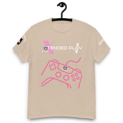 Xtended Play Day Accent Pink Gaming Tee - Black