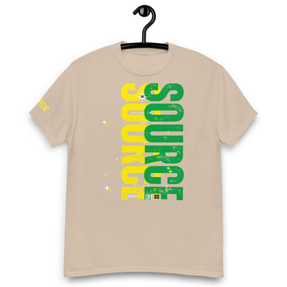 SOURCE Life and Strength Accent Yellow/Green T-Shirt