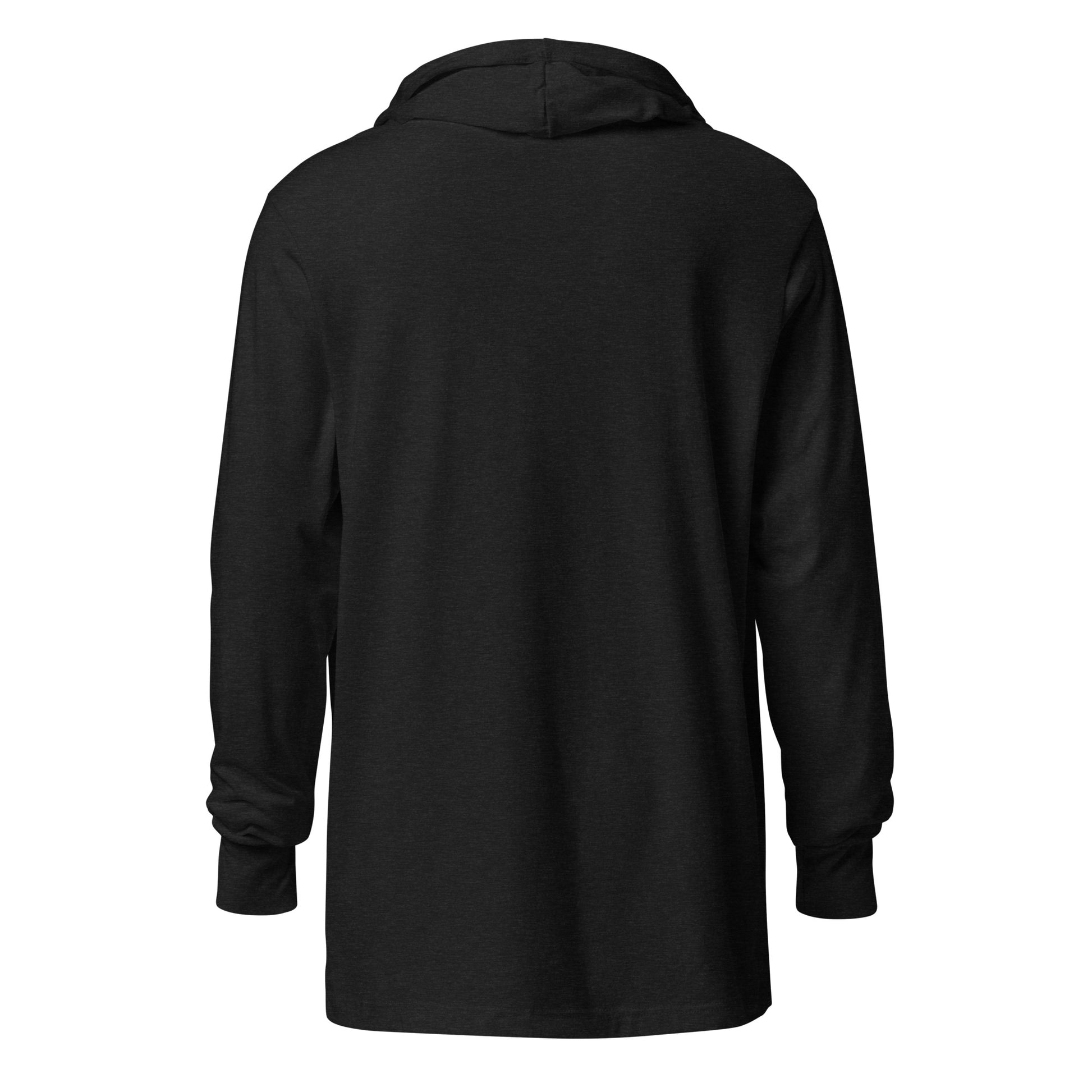 ATRYONE Men's Short Sleeve Hoodie - Solid Color Pullover With Scallop Hem, Hip Hop Style (Dark Grey, X-Large)