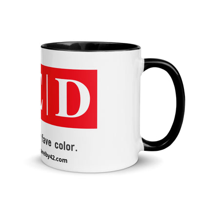 Red Mug with Color Inside